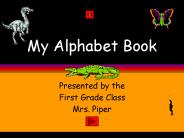 My Alphabet Book