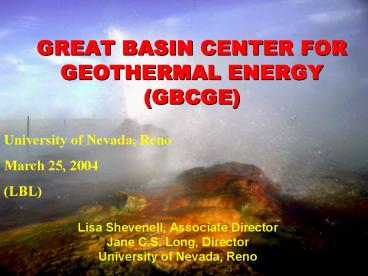 University of Nevada, Reno