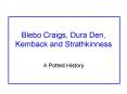 Blebo Craigs, Dura Den, Kemback and Strathkinness PowerPoint PPT Presentation