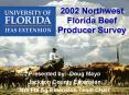 2002 Northwest Florida Beef Producer Survey PowerPoint PPT Presentation