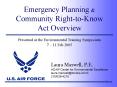 Emergency Planning PowerPoint PPT Presentation