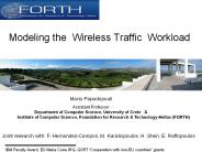Modeling the Wireless Traffic Workload