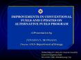 IMPROVEMENTS IN CONVENTIONAL FUELS AND UPDATES ON ALTERNATIVE FUELS PROGRAM PowerPoint PPT Presentation