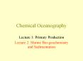 Chemical Oceanography PowerPoint PPT Presentation