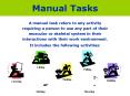 Manual Tasks PowerPoint PPT Presentation