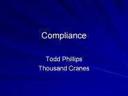 Compliance
