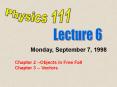 Monday, September 7, 1998 PowerPoint PPT Presentation