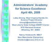 Administrators Academy