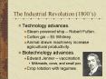 The Industrial Revolution 1800s PowerPoint PPT Presentation