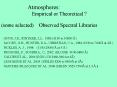 Atmospheres: Empirical or Theoretical PowerPoint PPT Presentation