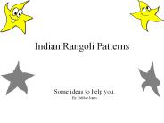 Indian Rangoli Patterns