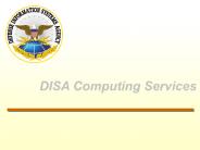 DISA Computing Services Transformation Announcement