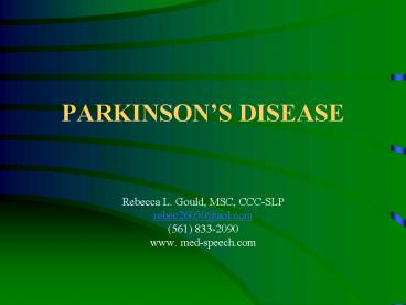 PARKINSON