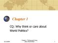 CQ: Why think or care about PowerPoint PPT Presentation