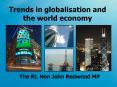 Trends in globalisation and the world economy PowerPoint PPT Presentation