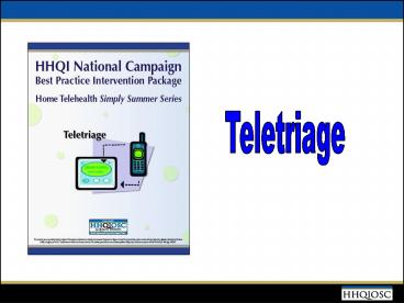 Best Practice Intervention Package