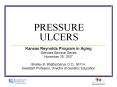 PRESSURE ULCERS PowerPoint PPT Presentation