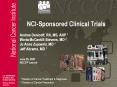 NCI-Sponsored Clinical Trials PowerPoint PPT Presentation
