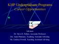 KHP Undergraduate Programs Career Opportunities PowerPoint PPT Presentation