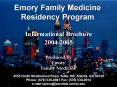 Emory Family Medicine Residency Program PowerPoint PPT Presentation