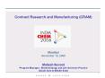 Contract Research and Manufacturing CRAM PowerPoint PPT Presentation