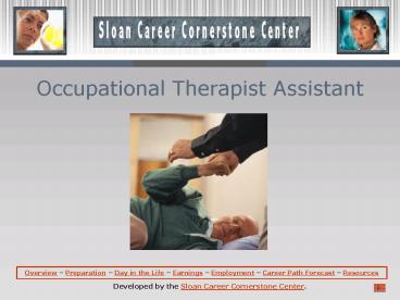 Occupational Therapist Assistant