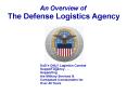 DEFENSE LOGISTICS AGENCY PowerPoint PPT Presentation