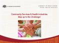 Community Services PowerPoint PPT Presentation