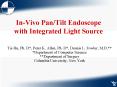 In-Vivo Pan/Tilt Endoscope with Integrated Light Source PowerPoint PPT Presentation