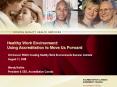Healthy Work Environment: Using Accreditation to Move Us Forward PowerPoint PPT Presentation