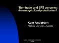 Nontrade and SPS concerns: the new agricultural protectionism PowerPoint PPT Presentation