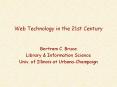 Web Technology in the 21st Century PowerPoint PPT Presentation