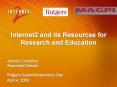 Internet2 and its Resources for Research and Education PowerPoint PPT Presentation