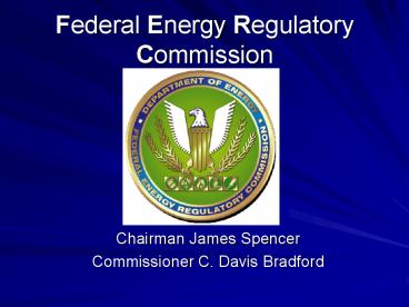 Federal Energy Regulatory Commission