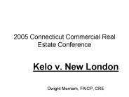 2005 Connecticut Commercial Real Estate Conference
