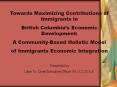 Towards Maximizing Contributions of Immigrants in PowerPoint PPT Presentation