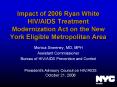 Impact of 2006 Ryan White HIVAIDS Treatment Modernization Act on the New York Eligible Metropolitan PowerPoint PPT Presentation