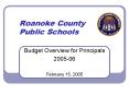 Roanoke County Public Schools PowerPoint PPT Presentation