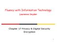 Fluency with Information Technology Lawrence Snyder PowerPoint PPT Presentation