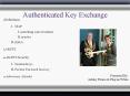Authenticated Key Exchange PowerPoint PPT Presentation