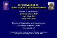 EFFECTIVENESS OF VASCULAR ACCESS MONITORING PowerPoint PPT Presentation