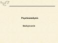 Psychoanalysis PowerPoint PPT Presentation