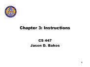 Chapter 3: Instructions