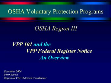 presentation player overlay