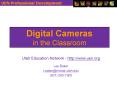 Digital Cameras in the Classroom PowerPoint PPT Presentation