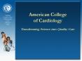 American College of Cardiology PowerPoint PPT Presentation