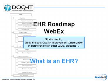 What is an EHR