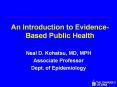 An%20Introduction%20to%20Evidence-Based%20Public%20Health PowerPoint PPT Presentation
