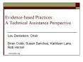 Evidence-based Practices: A Technical Assistance Perspective PowerPoint PPT Presentation