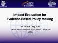 Impact%20Evaluation%20for%20Evidence-Based%20Policy%20Making PowerPoint PPT Presentation